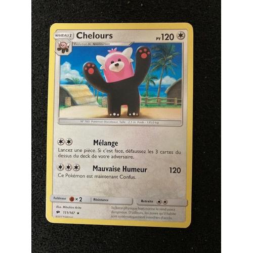 (1123) Chelours 111/147 Pokemon