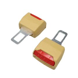 Pince de ceinture de sécurité de voiture Extension Plug voiture sécurité  siège serrure boucle ceinture de sécurité pince Extender convertisseur  accessoires de voiture - Type 2PC Yellow