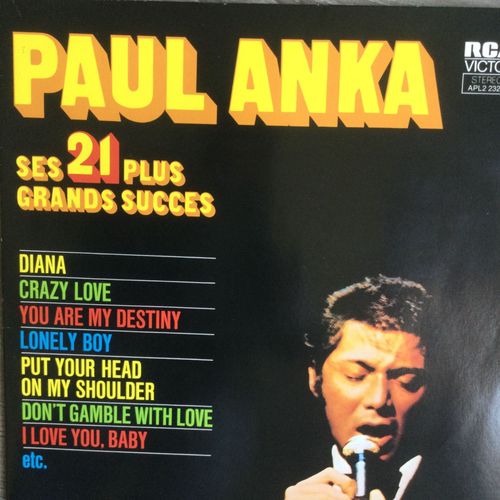 Paul Anka Vinyle