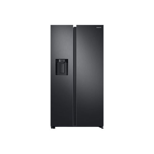 Réfrigérateur-congélateur Samsung RS8000 RS68N8240B1 - side-by-side avec distributeur d'eau, distributeur de glaçons - 91.2x71.6x178 cm (lxpxh) - 638 litres - classe F - DOI noir