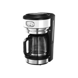 Russell Hobbs Retro 21703-56 - Cafetière - 10 tasses - blanc