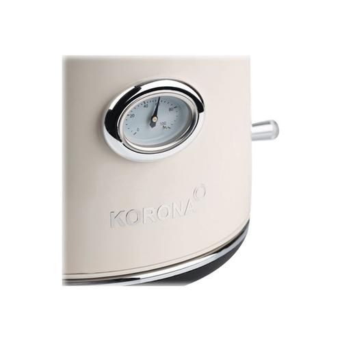 Korona Retro 20666 - Bouilloire - 1.7 litres - 2.2 kWatt - crème
