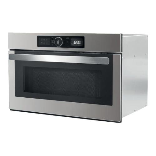 Whirlpool AMW 730/SD - Four micro-ondes grill - encastrable - 31 litres - 1000 Watt - argent