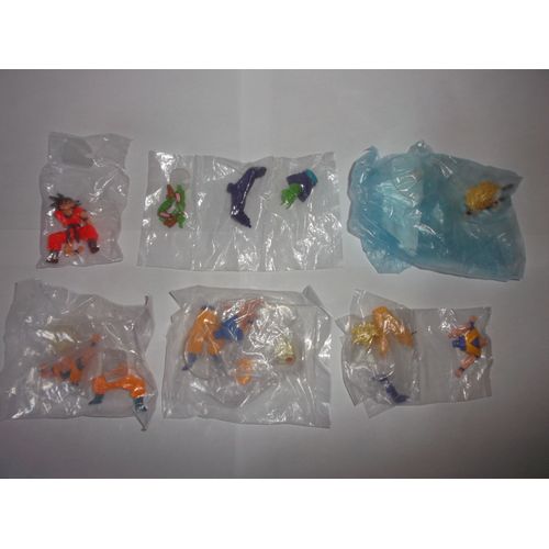 Lot De 5 Petites Figurines (+ 1 Autre) - Dragon Ball Z - Collection Hg