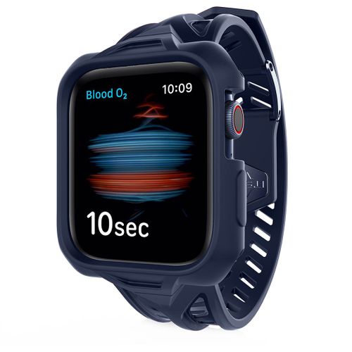 Bracelet Spectrum Pour Apple Watch 42-44mm 42-44 Mm Bleu Itskins