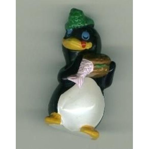 Kinder - Figurine Pingouin Sandwich - 4 Cm