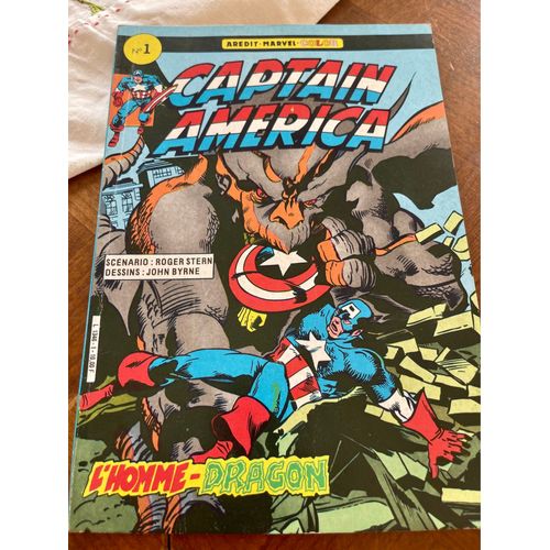 Captain America 2e Série Aredit Marvel Color N.1 L¿Homme Dragon