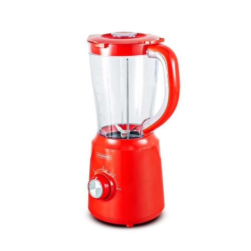 Blender 500w 1.5l Avec 2 Lames Inox B5turbo Rouge De Kitchencook