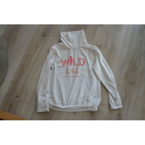 T-Shirt Col Roulé Fille Vertbaudet 6 Ans
