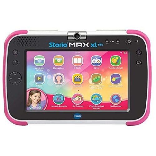 Tablette Éducative De 7 Pouces Pour Enfant Storio Max Xl 2 Rose Noir