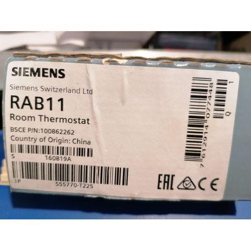 Thermostat d'ambiance Réf RAB11 SIEMENS
