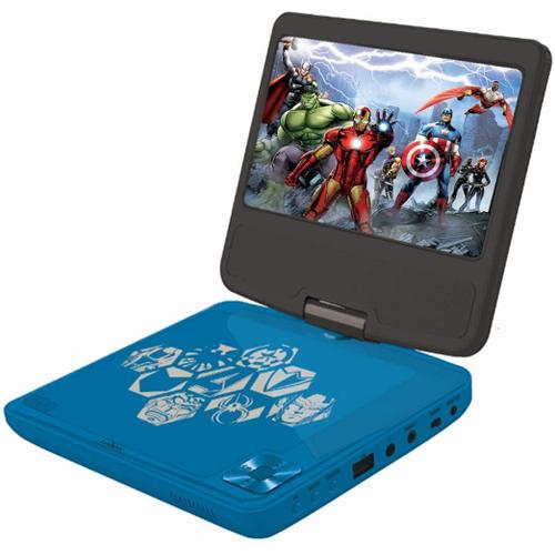lecteur DVD Portable avec écran LCD et haut parleur Avengers