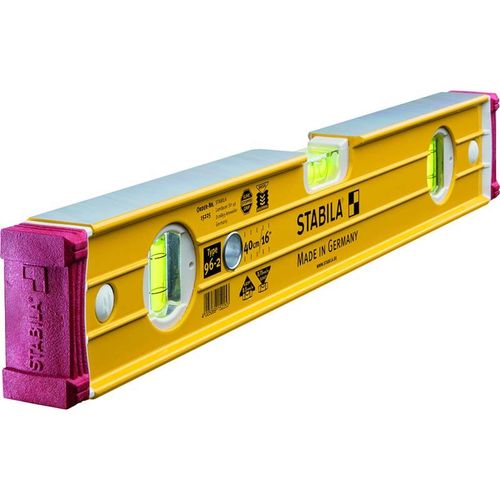 Stabila Niveau à bulle Type 96-2, 40 cm - 15225