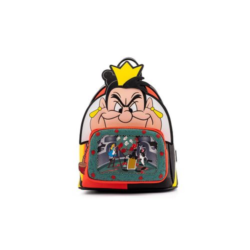 Mini sac à dos Villains Queen Of Hearts / Alice Au Pays Des Merveilles / Loungefly