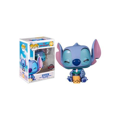 Figurine Funko Pop Stich With Boba / Lilo Et Stitch / Funko Pop Disney #1182 - Exclusive Special Edition