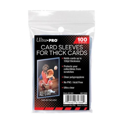 Card Sleeve For Thicks Cards 130 Pt X 100 / Ultra Pro