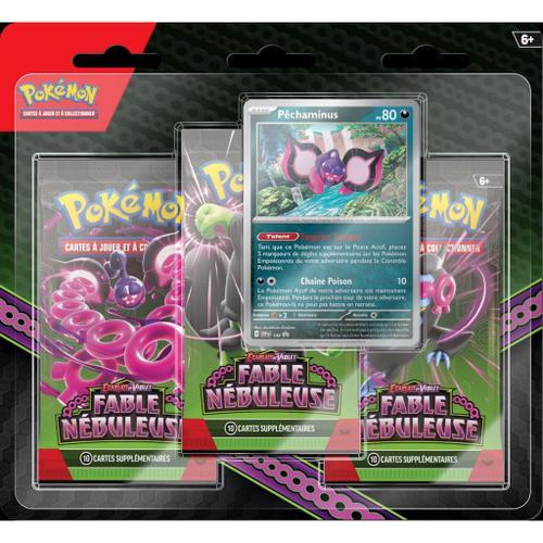 Pack De 3 Boosters Fable Nébuleuse Ev6.5 / Pokemon Jcc