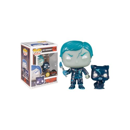 Figurine Funko Pop Gage And Church / Pet Sematary / Funko Pop Movies #729 - Exclusive Special Edition / Gitd
