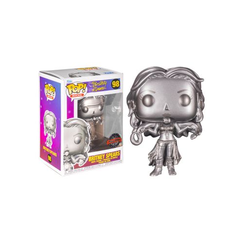 Figurine Funko Pop Britney Spears Slave 4 U Metallic / Britney Spears / Funko Pop Rocks 98 - Exclusive Special Edition