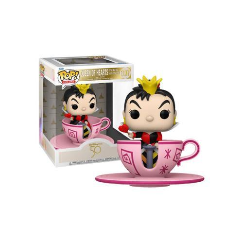 Figurine Funko Pop Queen Of Hearts At The Mad Tea Party Attraction / Disney World / Funko Pop Disney #1107 - Exclusive Special Edition