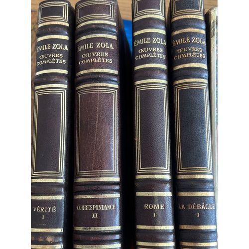 Émile Zola /Bernouard /Complet / Très Bon État /1927-1929