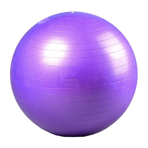 Ballon D'exercice Pour Le Fitness, La Stabilité, L'équilibre Et Le Yoga - Balles Anti-Éclatement Professionnelles Pour Hommes Et Femmes Violet 65cm