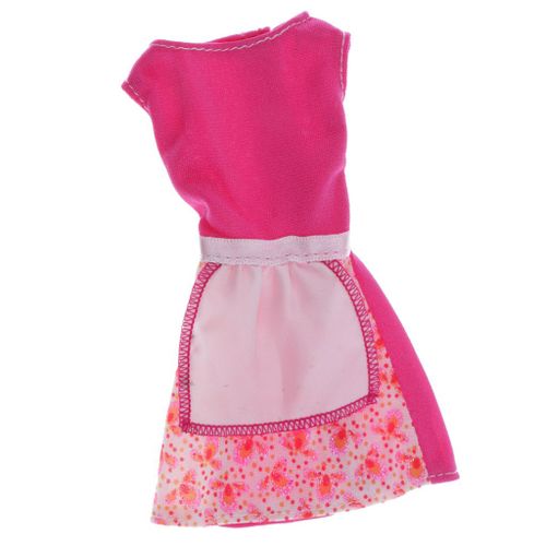 Vêtements De Poupée De Mode Fait À La Main Tablier Robe Jupe Pour Barbie Poupées Vêtements