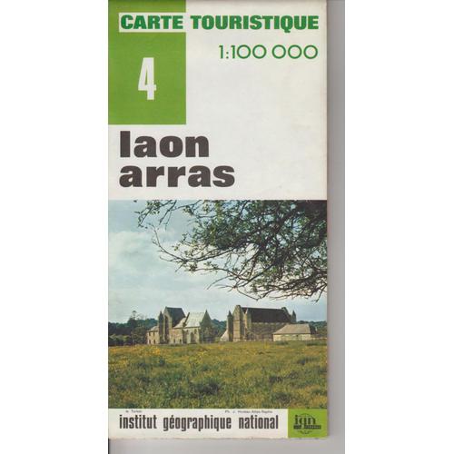 Carte Ign 1:100 000 Laon Arras 4