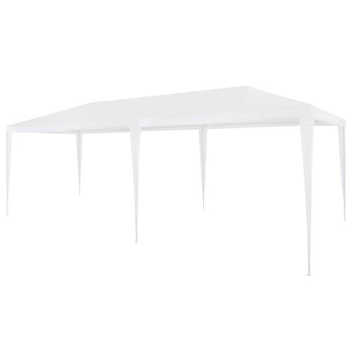 Vidaxl Tente De Réception 3 X 6 M Pe Blanc