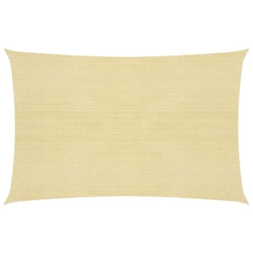 Vidaxl Voile D'ombrage 160 G/M² Beige 5x8 M Pehd