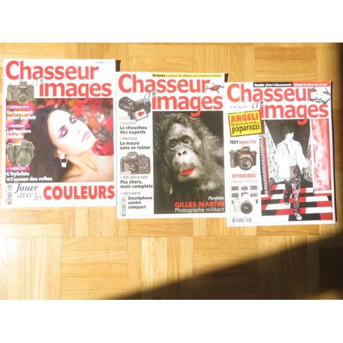 Chasseur D'images Lot De 3 Revues, Numéros 401 402 403