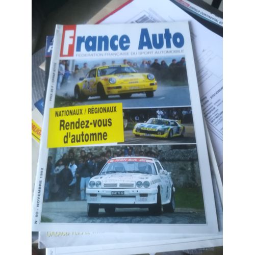 France Auto 90 De 1992 Dalmas,Lartigue,Auto Cross,Peugeot 905 Spider