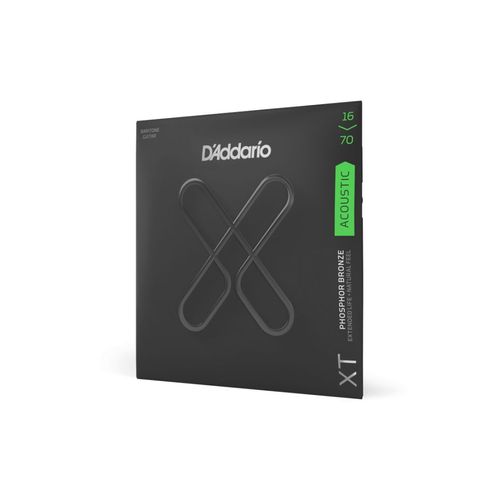D'addario Xtapb1670 - Jeu De Cordes Xt Guitare Acoustique Phosphore Bronze, Medium, Baryton, 16-70