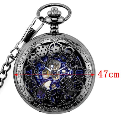 Steampunk Vintage Montre Mecanique 14 Chaine Pour Cadeaux D Anniversaire De Noel Rakuten