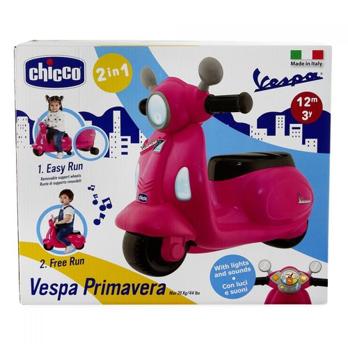 Move & Grow Porteur Scooter Vespa Primavera Rose