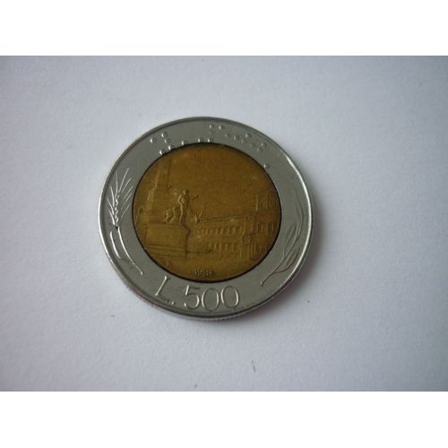 Pièce 500 Lire 1984 Italie