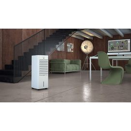 Rafraîchisseur D'air De 6l Avec Ioniseur Et Minuteur 75w Blanc