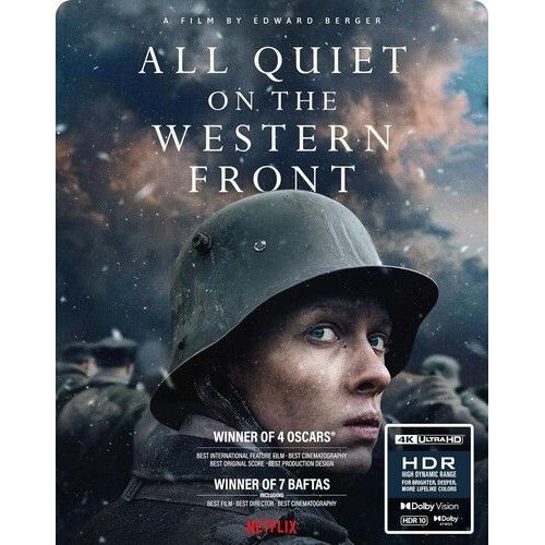 All Quiet On The Western Front [Ultra Hd] Steelbook, Subtitled, Widescreen, Dolby