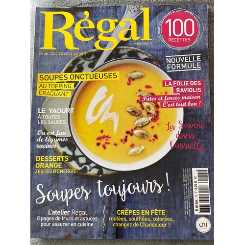 Régal N* 75      Janvier Février 2017