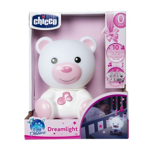 First Dreams Veilleuse Musicale Dreamlight Rose