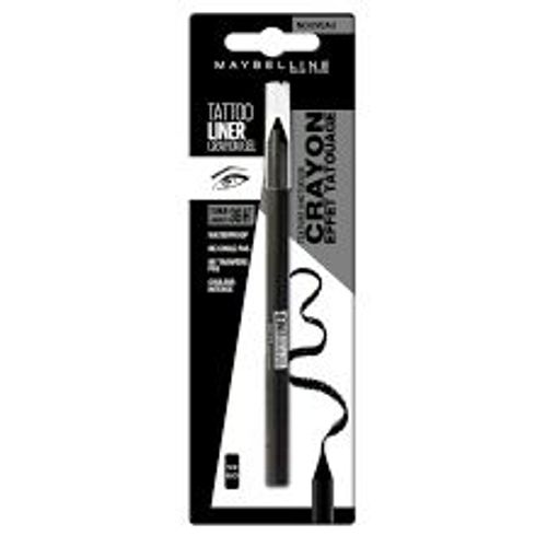 Crayon Yeux Gel Tattoo Liner Noir Gemey Maybelline Noir