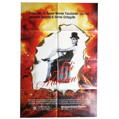 Lili Marleen - Véritable Affiche Américaine De Cinéma Pliée - Format 70x100 Cm - De Rainer Werner Fassbinder Avec Hanna Schygulla, Giancarlo Giannini, Mel Ferrer, Erik Schumann - 1981 #