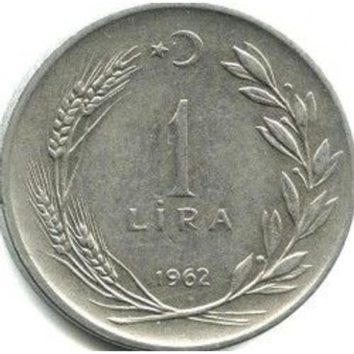 1 Lira Turkey 1962