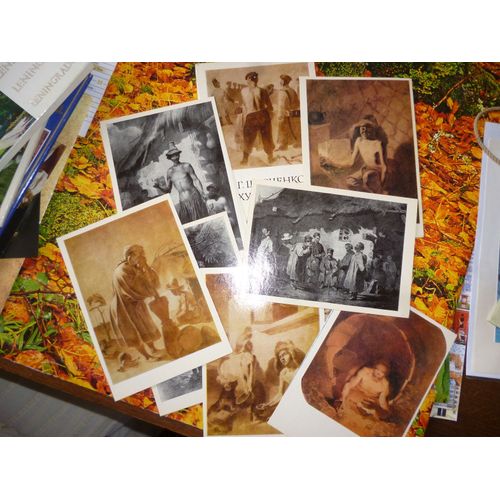 Etiu Complet De 15 Cartes Postales: Peintures De Chevtchenko.