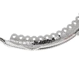 Bronze Candy perle cadre en métal Kiss Fermoir Pour Poignée Sac à main 20.5CM/8 .07 in environ 0.18 cm 