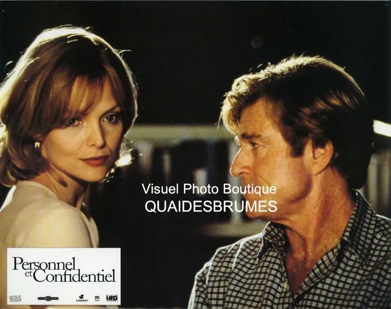 Personnel Et Confidentiel - Up Close And Personal : Jeu De 8 Photos D'exploitation Cinématographique - Format 22x27,5 Cm - De Jon Avnet Avec Robert Redford, Michelle Pfeiffer, Stockard Channing - 1996