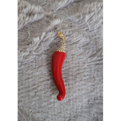 Broche Piment Strass