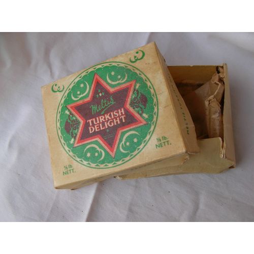 Ww2 Angleterre Paquet De Bonbons Anglais Vide " Turkish Delight " Bedford