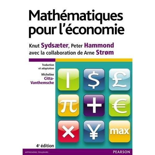 Mathématiques Pour L'économie