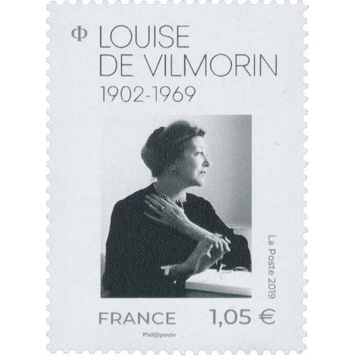 Timbre 2019 Louise De Vilmorin 1902 - 1969 - 1,05 Euros